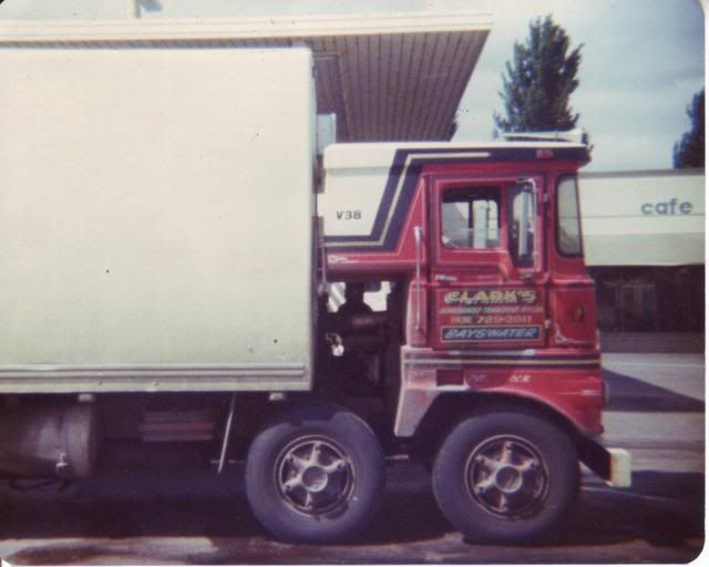 Furniture Removal trucks & some rigs on Perth Historic Commercial